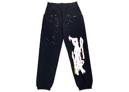 PENK BLACK SP0DER JOGGER PANTS