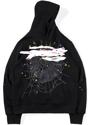 PENK BLACK SP0DER HOODIE